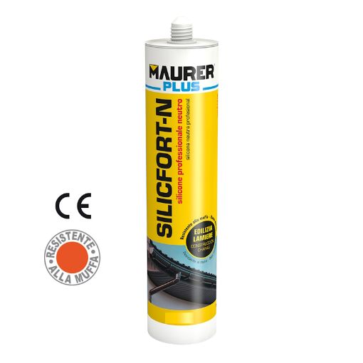 Immagine di SILICONE NEUTRO TRASPARENTE SILICFORT-N ML.310